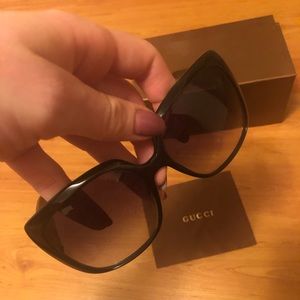 Gucci large sunglasses